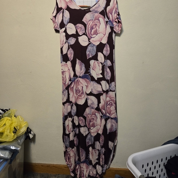 LULAROE MACY MAXI DRESS - Picture 3 of 4
